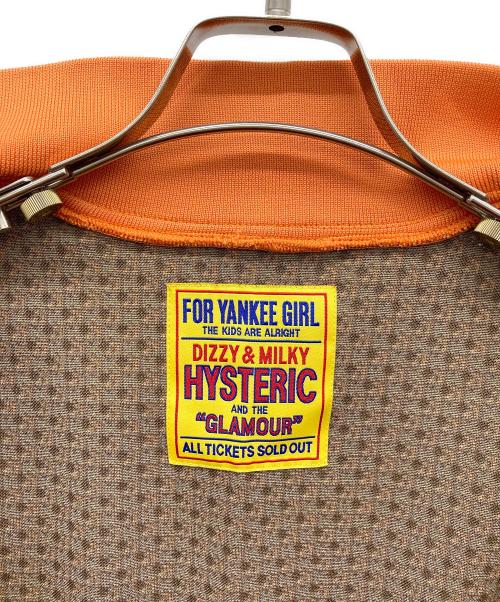 Hysteric Glamour（ヒステリックグラマー）Hysteric Glamour (ヒステリックグラマー) HG MONOGRAM柄ジャカード トラックジャケット ブラウン サイズ:FREEの古着・服飾アイテム