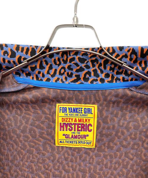 Hysteric Glamour（ヒステリックグラマー）Hysteric Glamour (ヒステリックグラマー) Women's Vinyl Junkie Track Jacket ブルー サイズ:FREEの古着・服飾アイテム