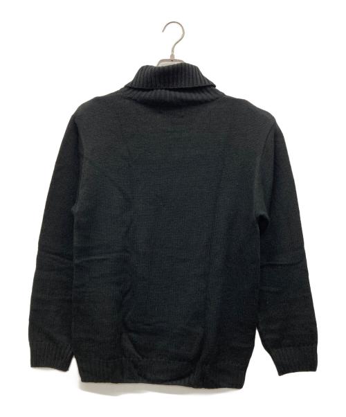 Hysteric Glamour（ヒステリックグラマー）Hysteric Glamour (ヒステリックグラマー) HYSTERIC TIMES刺繍 タートルネックセーター ブラック サイズ:Ｍの古着・服飾アイテム