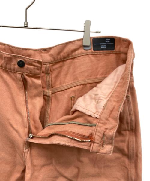 DIESEL（ディーゼル）DIESEL (ディーゼル) ペインターハーフパンツ 黄銅色 サイズ:32の古着・服飾アイテム