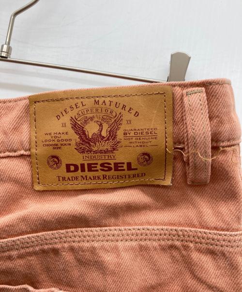 DIESEL（ディーゼル）DIESEL (ディーゼル) ペインターハーフパンツ 黄銅色 サイズ:32の古着・服飾アイテム