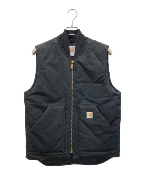 CarHartt（カーハート）CarHartt (カーハート) ダックベスト ブラック サイズ:Ｍの古着・服飾アイテム