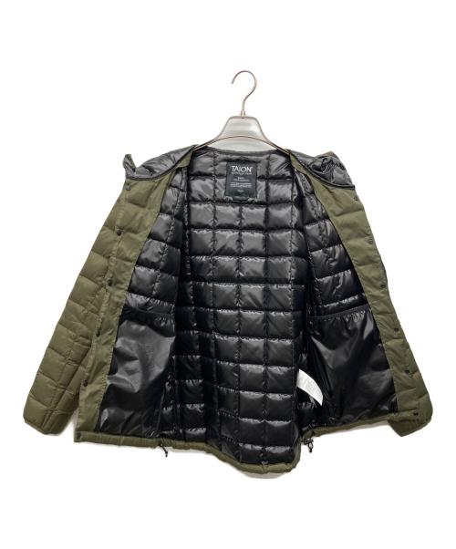 TAION（タイオン）TAION (タイオン) マウンテンライトダウンジャケット カーキ サイズ:ASIA Mの古着・服飾アイテム
