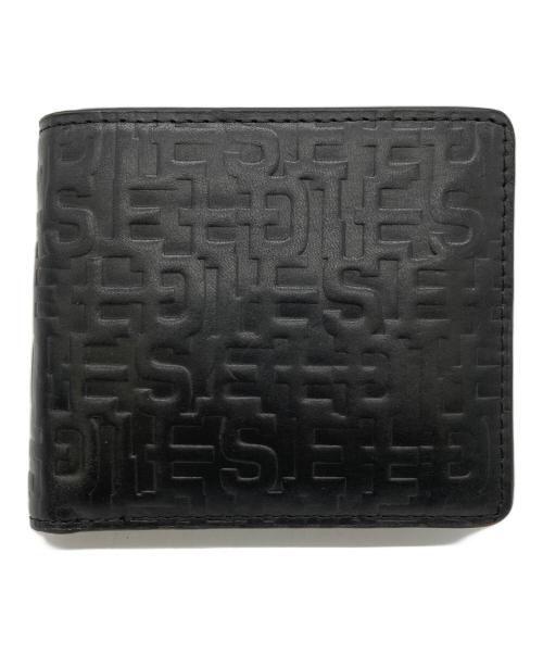 DIESEL（ディーゼル）DIESEL (ディーゼル) ロゴモノグラムエンボス ブラックの古着・服飾アイテム