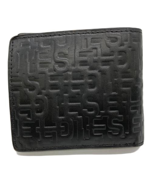 DIESEL（ディーゼル）DIESEL (ディーゼル) ロゴモノグラムエンボス ブラックの古着・服飾アイテム