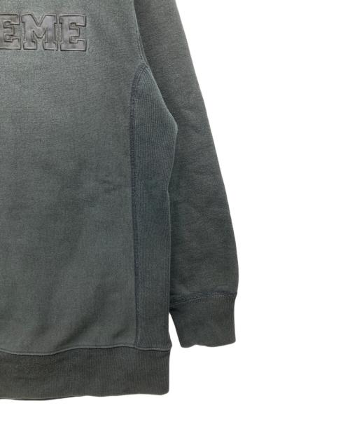 SUPREME（シュプリーム）Supreme (シュプリーム) ロゴ刺繍スウェット ブラック サイズ:Largeの古着・服飾アイテム