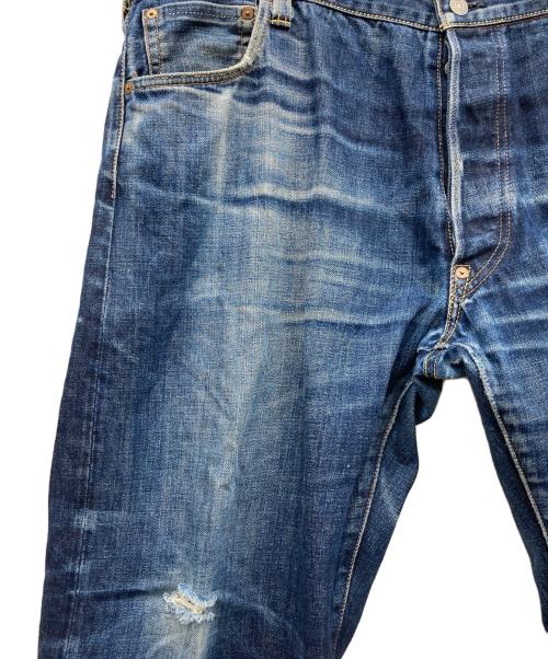 EVISU（エヴィス）EVISU (エヴィス) 刺繍デニムパンツ インディゴ サイズ:42の古着・服飾アイテム