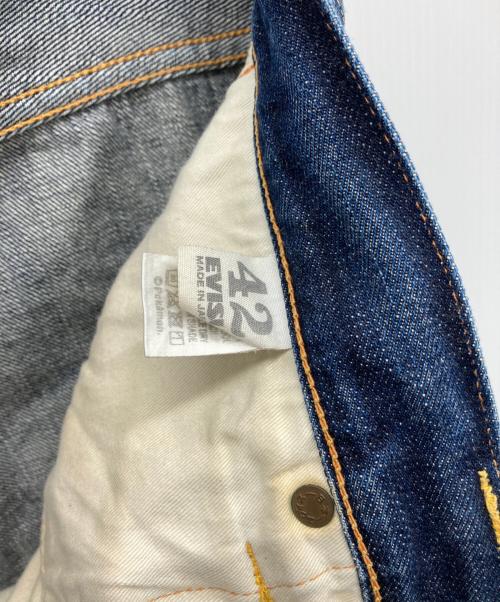 EVISU（エヴィス）EVISU (エヴィス) 刺繍デニムパンツ インディゴ サイズ:42の古着・服飾アイテム