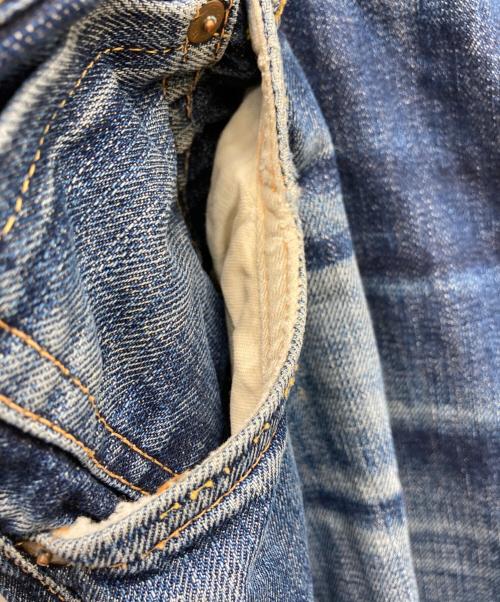 EVISU（エヴィス）EVISU (エヴィス) 刺繍デニムパンツ インディゴ サイズ:42の古着・服飾アイテム