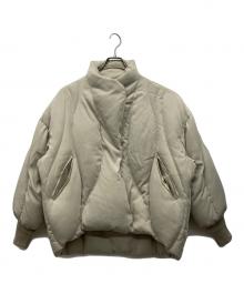 Ameri（アメリ）の古着「UND WAVE STITCH SHORT DOWN」｜ベージュ