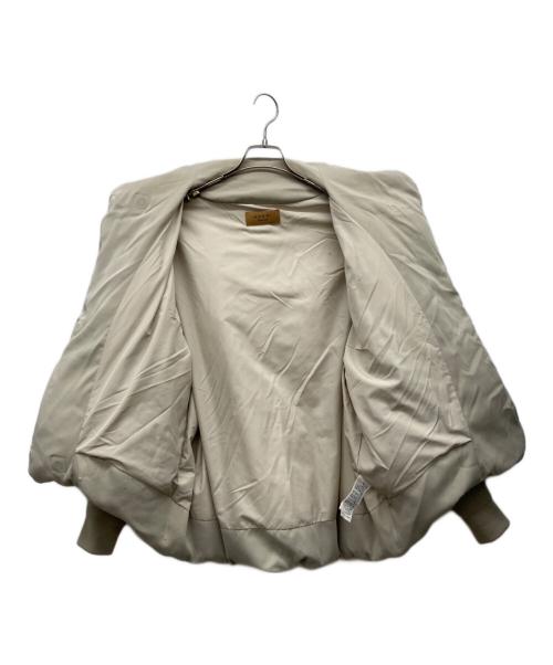 Ameri（アメリ）AMERI (アメリ) UND WAVE STITCH SHORT DOWN ベージュ サイズ:Mの古着・服飾アイテム