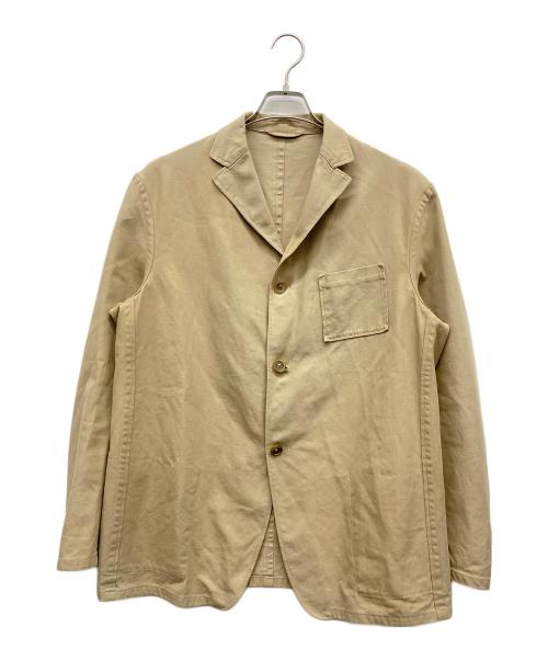 JIL SANDER（ジルサンダー）JIL SANDER (ジルサンダー) テーラードジャケット ベージュ サイズ:R50の古着・服飾アイテム