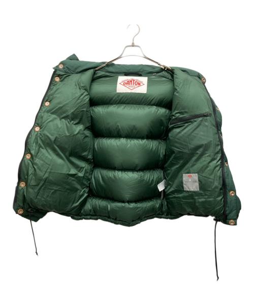 DANTON（ダントン）DANTON (ダントン) デタッチャブルフードダウンジャケット グリーン サイズ:Ｍの古着・服飾アイテム