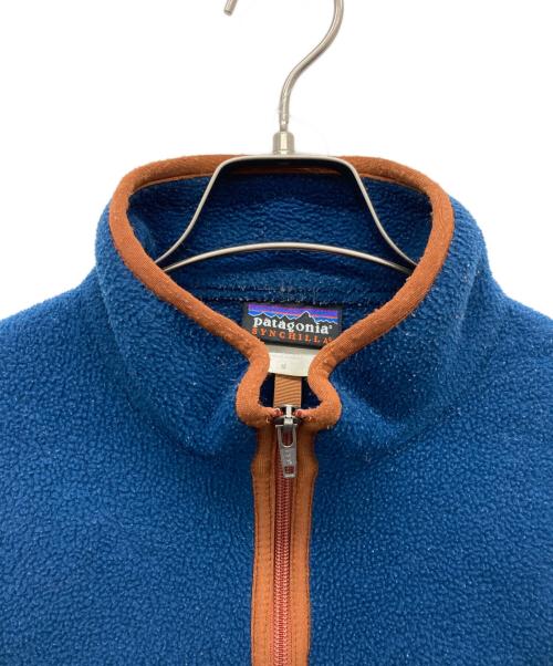 Patagonia（パタゴニア）Patagonia (パタゴニア) シンチラフリースプルオーバー ネイビー サイズ:Mの古着・服飾アイテム