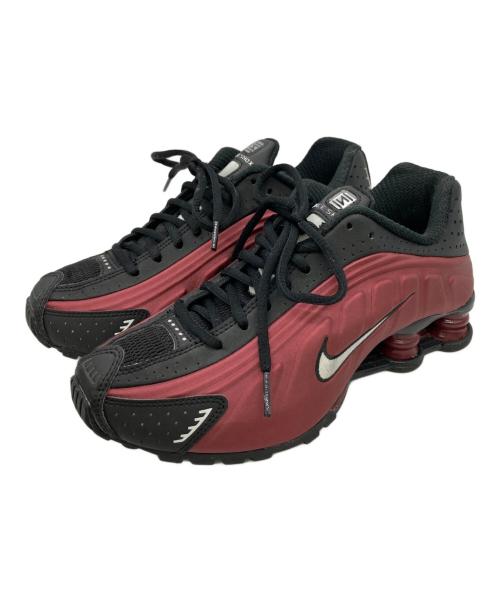 NIKE（ナイキ）NIKE (ナイキ) SHOX R4 ボルドー サイズ:UK3.5の古着・服飾アイテム