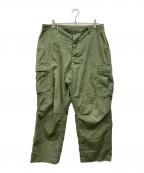 US ARMYユーエスアーミー）の古着「ノンリップジャングルファティーグパンツ」｜カーキ