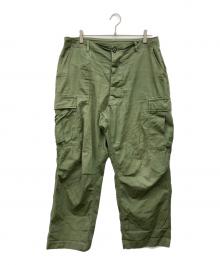 US ARMY（ユーエスアーミー）の古着「ノンリップジャングルファティーグパンツ」｜カーキ