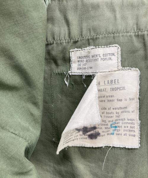 US ARMY（ユーエスアーミー）US ARMY (ユーエスアーミー) ノンリップジャングルファティーグパンツ カーキ サイズ:不明の古着・服飾アイテム