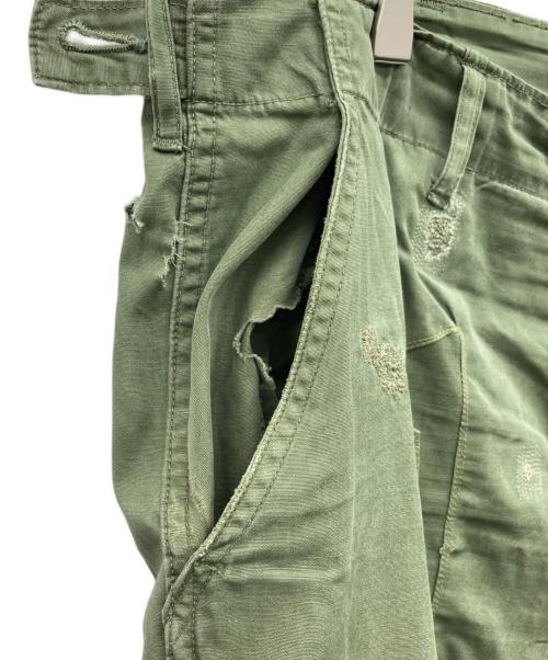 US ARMY（ユーエスアーミー）US ARMY (ユーエスアーミー) ノンリップジャングルファティーグパンツ カーキ サイズ:不明の古着・服飾アイテム