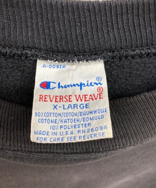 Champion（チャンピオン）Champion (チャンピオン) リバースウィーブスウェット ブラック サイズ:X-LARGEの古着・服飾アイテム