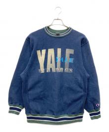 Champion REVERSE WEAVE（チャンピオン リバース ウィーブ）の古着「YALEリバースウィーブスウェット」｜ネイビー