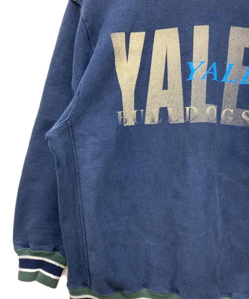 Champion REVERSE WEAVE（チャンピオン リバース ウィーブ）Champion REVERSE WEAVE (チャンピオン リバース ウィーブ) YALEリバースウィーブスウェット ネイビー サイズ:X-LARGEの古着・服飾アイテム