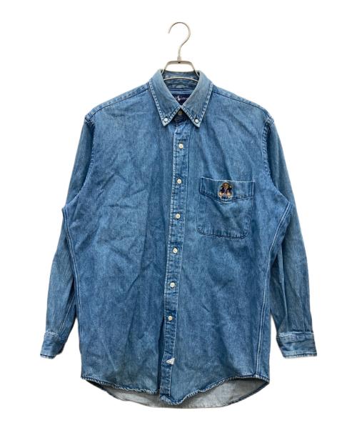 RALPH LAUREN（ラルフローレン）RALPH LAUREN (ラルフローレン) ポロベアデニムシャツ インディゴ サイズ:Sの古着・服飾アイテム