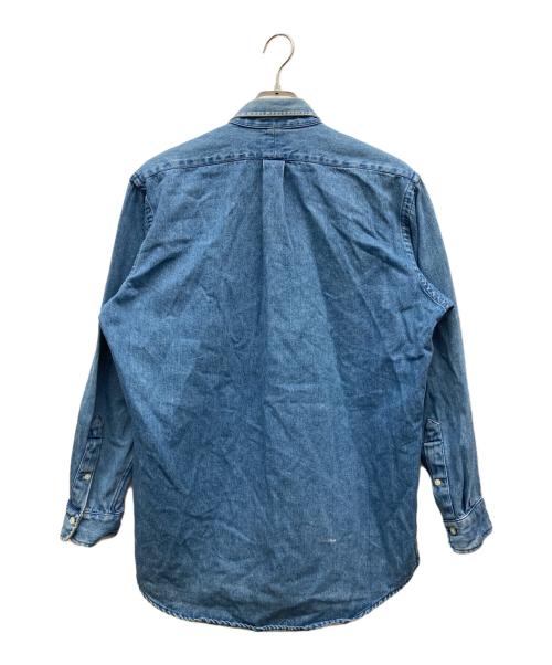 RALPH LAUREN（ラルフローレン）RALPH LAUREN (ラルフローレン) ポロベアデニムシャツ インディゴ サイズ:Sの古着・服飾アイテム