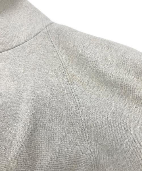 adidas（アディダス）adidas (アディダス) トレフォイル刺繍パーカー グレー サイズ:MEDIUMの古着・服飾アイテム