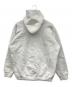 adidas (アディダス) トレフォイル刺繍パーカー グレー サイズ:MEDIUM：5000円