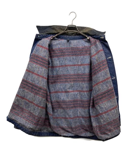 Bluebell（ブルーベル）Bluebell (ブルーベル) 裏地ブランケットカバーオール インディゴ サイズ:42の古着・服飾アイテム