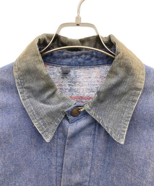 Bluebell（ブルーベル）Bluebell (ブルーベル) 裏地ブランケットカバーオール インディゴ サイズ:42の古着・服飾アイテム