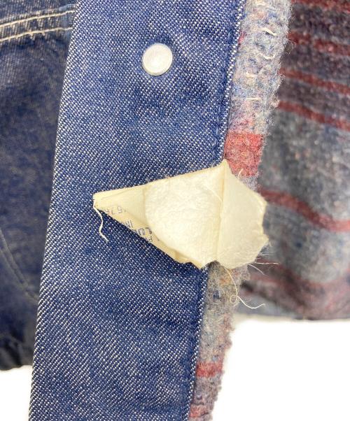 Bluebell（ブルーベル）Bluebell (ブルーベル) 裏地ブランケットカバーオール インディゴ サイズ:42の古着・服飾アイテム