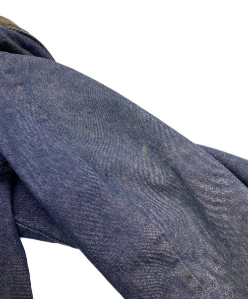 Bluebell（ブルーベル）Bluebell (ブルーベル) 裏地ブランケットカバーオール インディゴ サイズ:42の古着・服飾アイテム