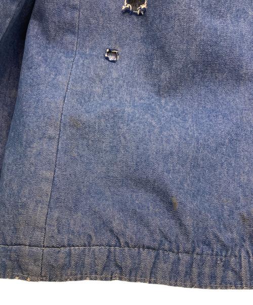 Bluebell（ブルーベル）Bluebell (ブルーベル) 裏地ブランケットカバーオール インディゴ サイズ:42の古着・服飾アイテム