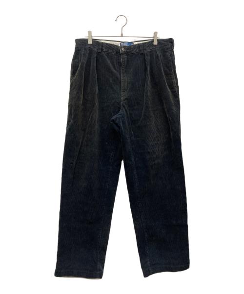 POLO RALPH LAUREN（ポロ・ラルフローレン）POLO RALPH LAUREN (ポロ・ラルフローレン) コーデュロイパンツ ブラック サイズ:36/32の古着・服飾アイテム