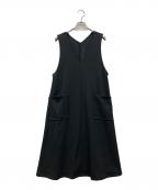 BEARDSLEYビアズリー）の古着「ムーンライクジャンパースカート」｜ブラック