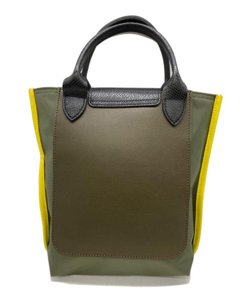 LONGCHAMP（ロンシャン）LONGCHAMP (ロンシャン) ナイロンショルダーバッグ オリーブの古着・服飾アイテム