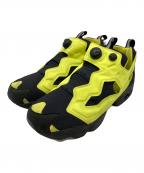 REEBOK×上岡拓也リーボック×カミオカタクヤ）の古着「インスタポンプフューリー FX4261」｜黄緑