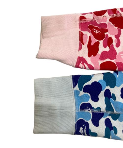 A BATHING APE（ア ベイシング エイプ）A BATHING APE (ア ベイシング エイプ) ジップパーカー マルチカラー サイズ:Sの古着・服飾アイテム