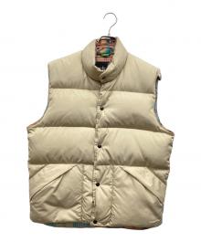 stussy（ステューシー）の古着「ダウンベスト」｜ベージュ