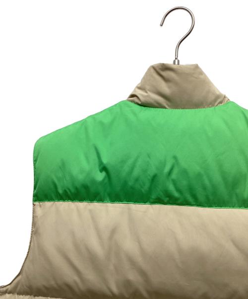 stussy（ステューシー）stussy (ステューシー) ダウンベスト ベージュ サイズ:Ｍの古着・服飾アイテム