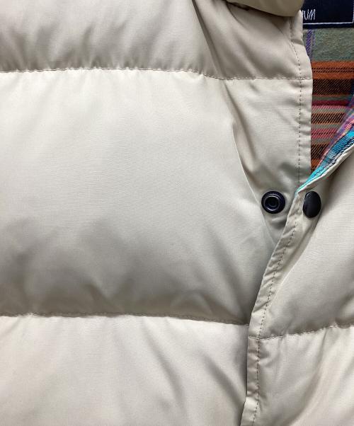 stussy（ステューシー）stussy (ステューシー) ダウンベスト ベージュ サイズ:Ｍの古着・服飾アイテム