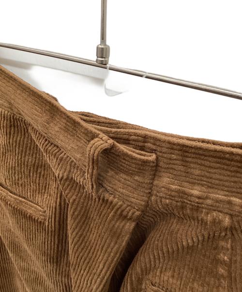 ATTISESSION（アティセッション）attisession (アティセッション) コーデュロイパンツ ブラウン サイズ:38の古着・服飾アイテム