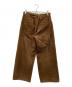 attisession (アティセッション) コーデュロイパンツ ブラウン サイズ:38：7000円