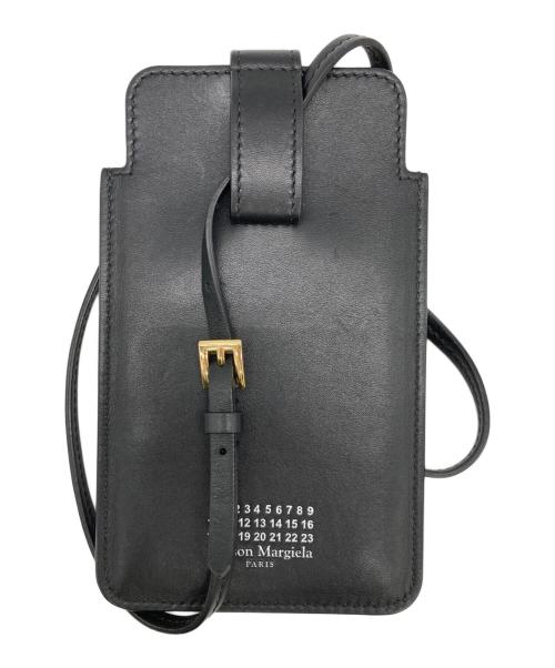 Maison Margiela（メゾンマルジェラ）Maison Margiela (メゾンマルジェラ) フォンケース ブラックの古着・服飾アイテム