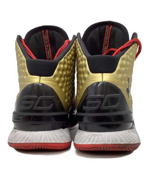 UNDER ARMOUR（アンダーアーマー）UNDER ARMOUR (アンダーアーマー) カリー1ネイションズファイネスト ゴールド サイズ:UK8の古着・服飾アイテム