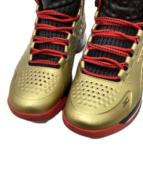 UNDER ARMOUR（アンダーアーマー）UNDER ARMOUR (アンダーアーマー) カリー1ネイションズファイネスト ゴールド サイズ:UK8の古着・服飾アイテム