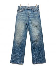 AMIRI（アミリ）の古着「ショットガン ワイドレッグ ジーンズ」｜インディゴ