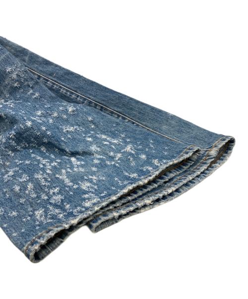 AMIRI（アミリ）AMIRI (アミリ) ショットガン ワイドレッグ ジーンズ インディゴ サイズ:31の古着・服飾アイテム